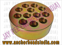 Post-tensioning anchor heads